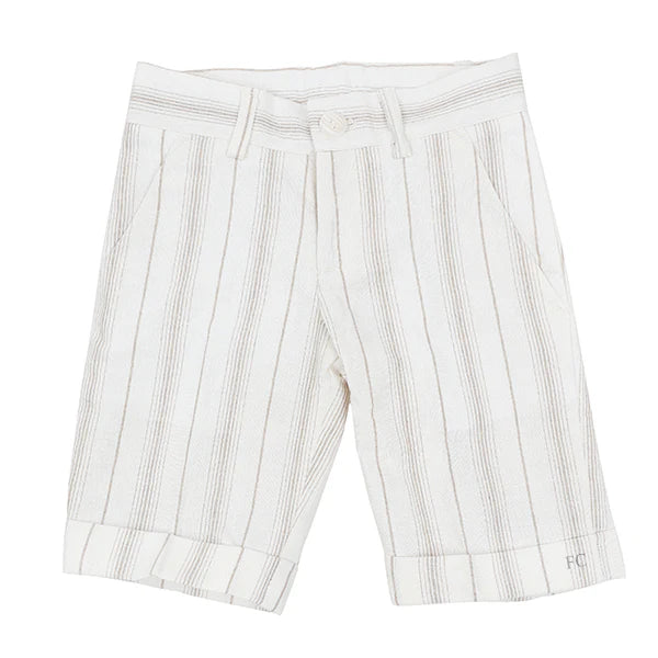 Manuell & Frank Striped Bermuda Shorts
