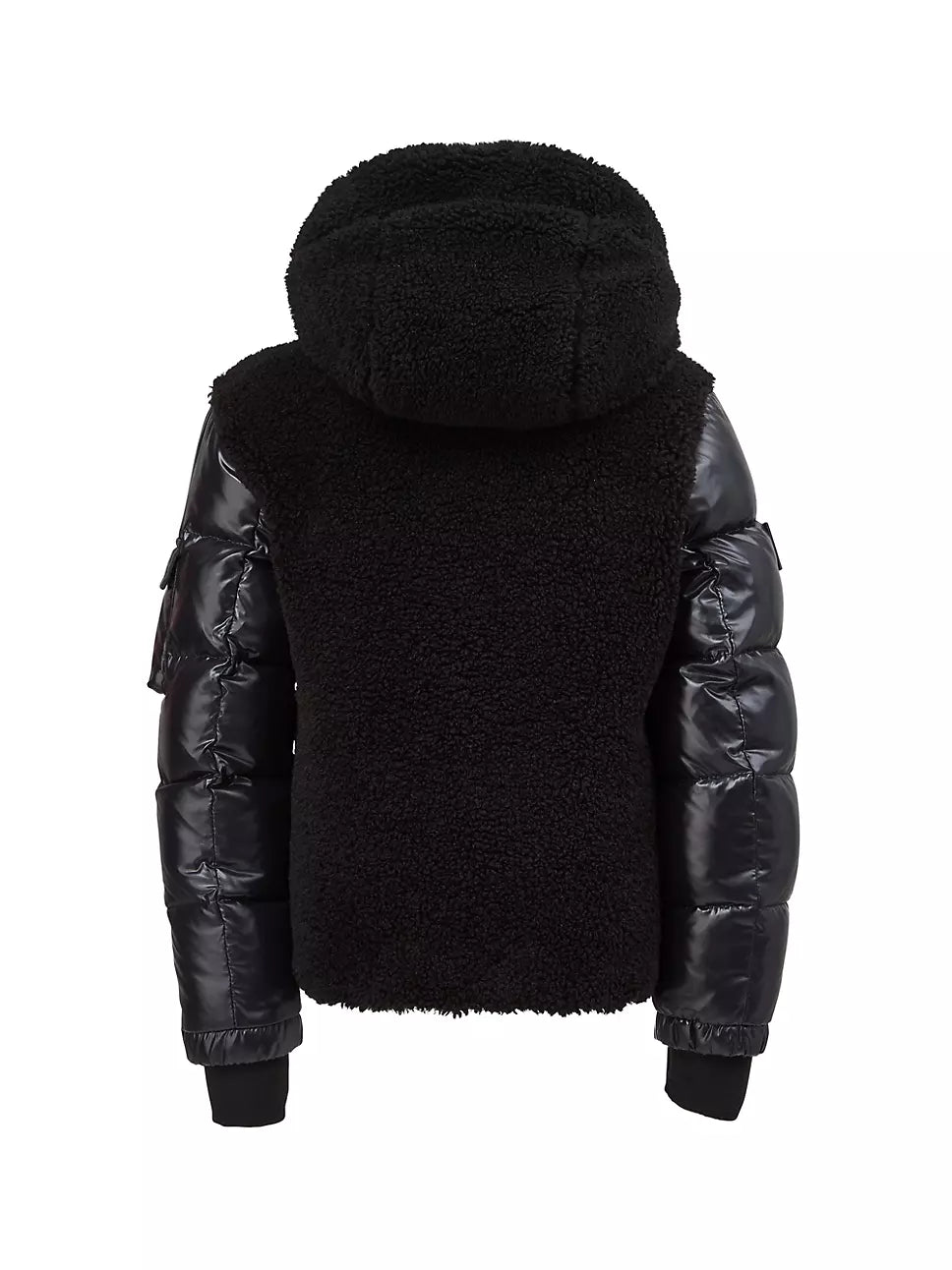 SAM. Outerwear Marissa Hooded Sherpa Combo Jacket