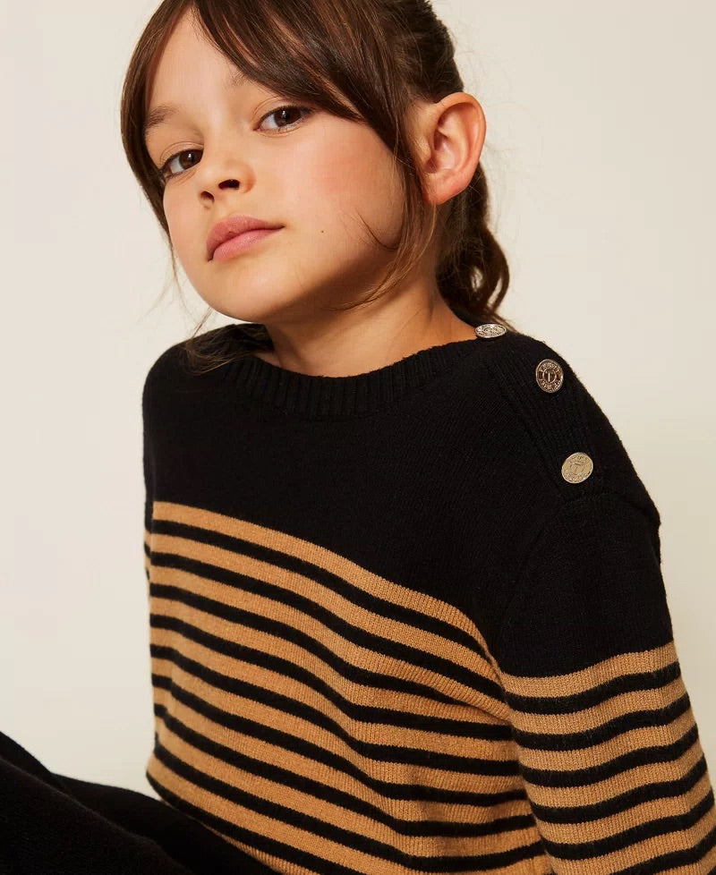 Twinset Knit Crewneck Top