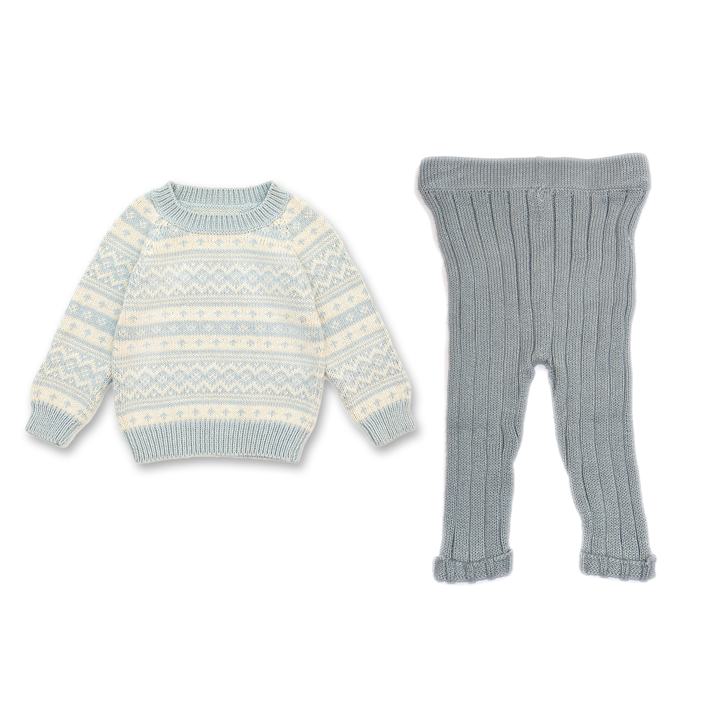 Tun Tun Knit Winter Sweater & Legging Outfit –