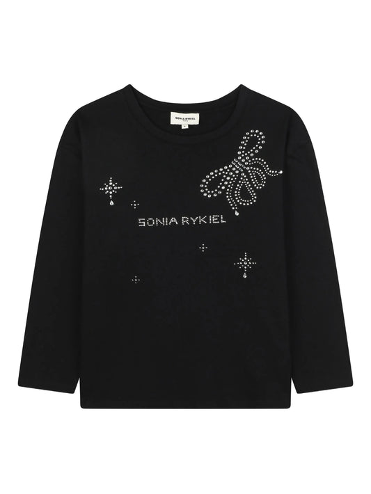 Sonia Rykiel LS Gem Logo T-shirt