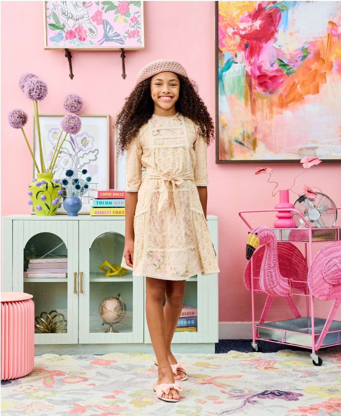 Porter Floral Eyelet Dress 2125