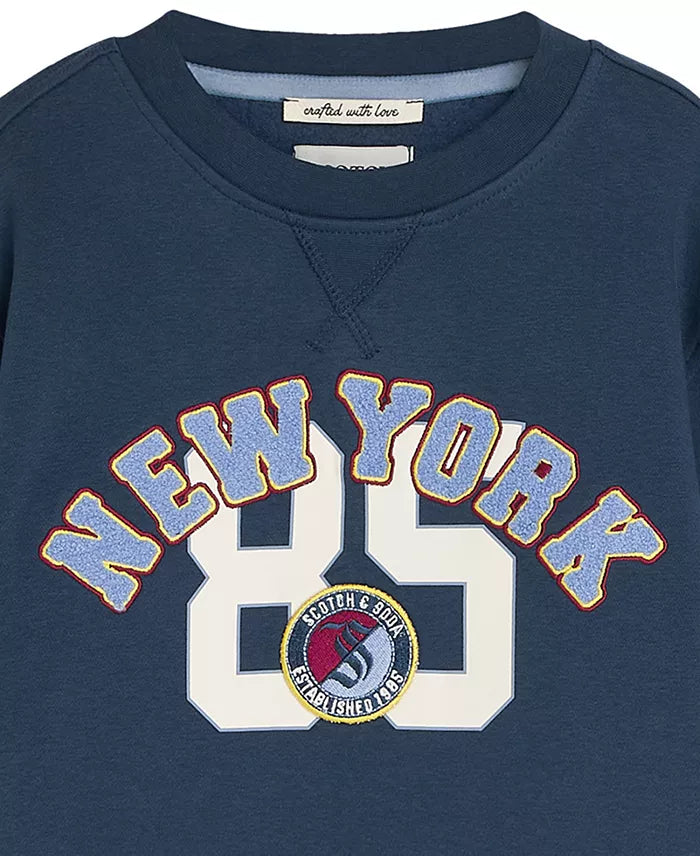 Scotch & Soda Logo Graphic Sweatshirt