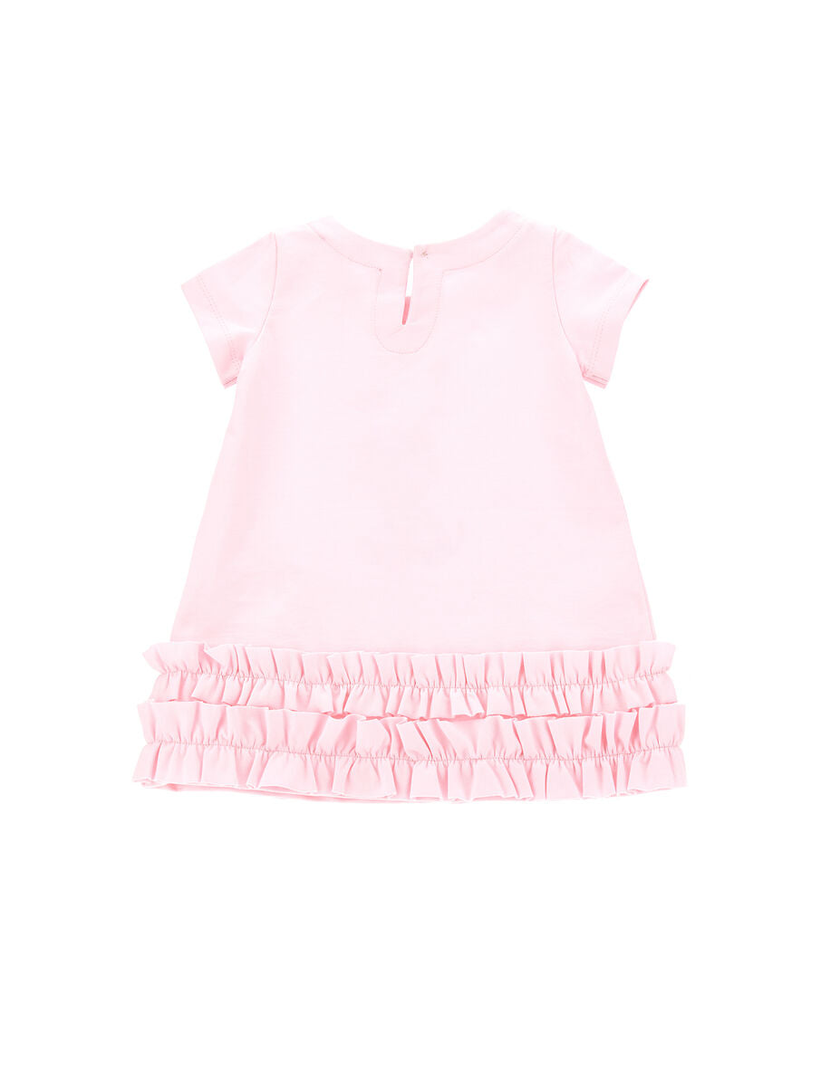 Monnalisa Shimmer Bow Dress
