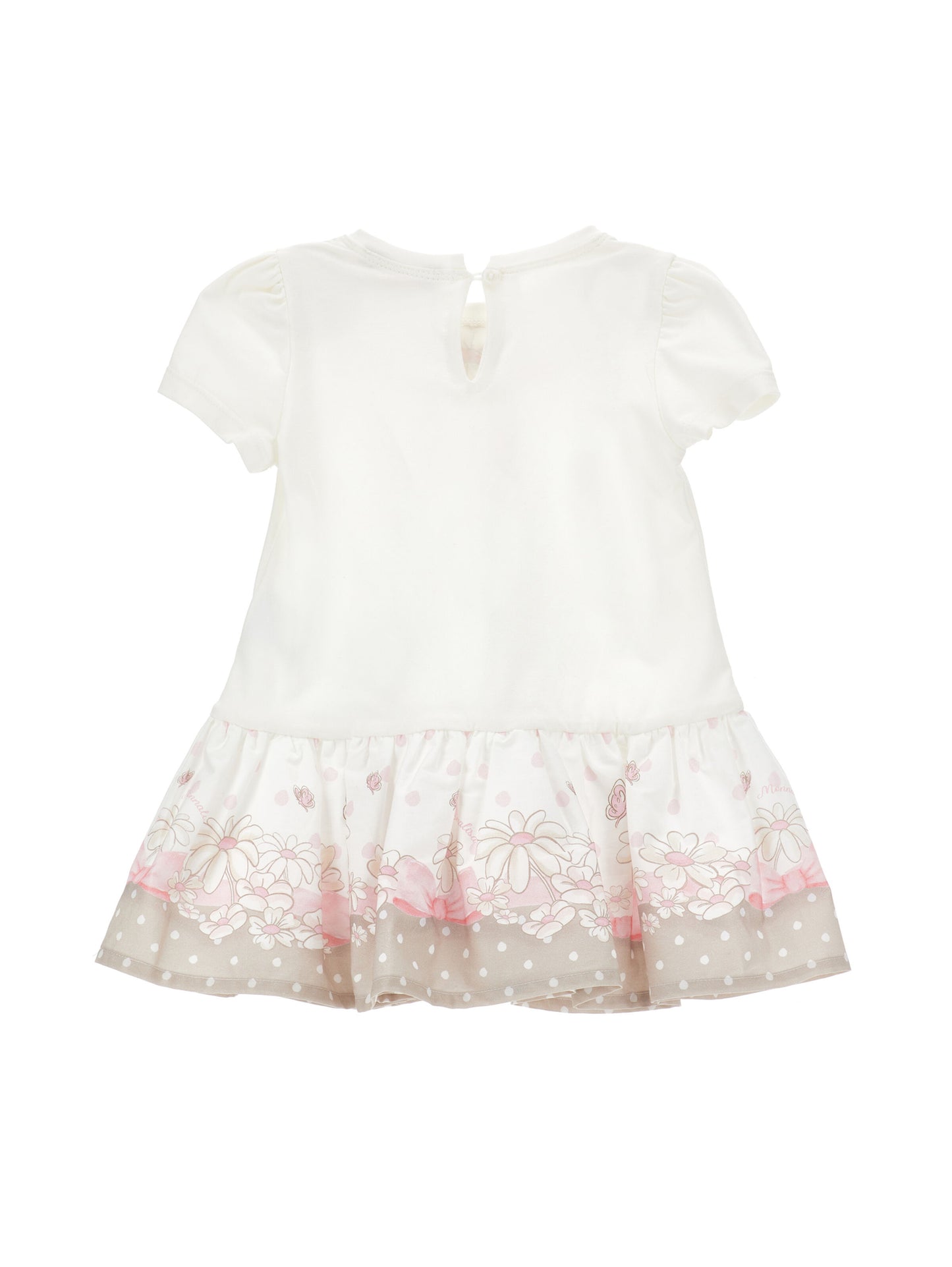 Monnalisa Daisies Jersey Dress