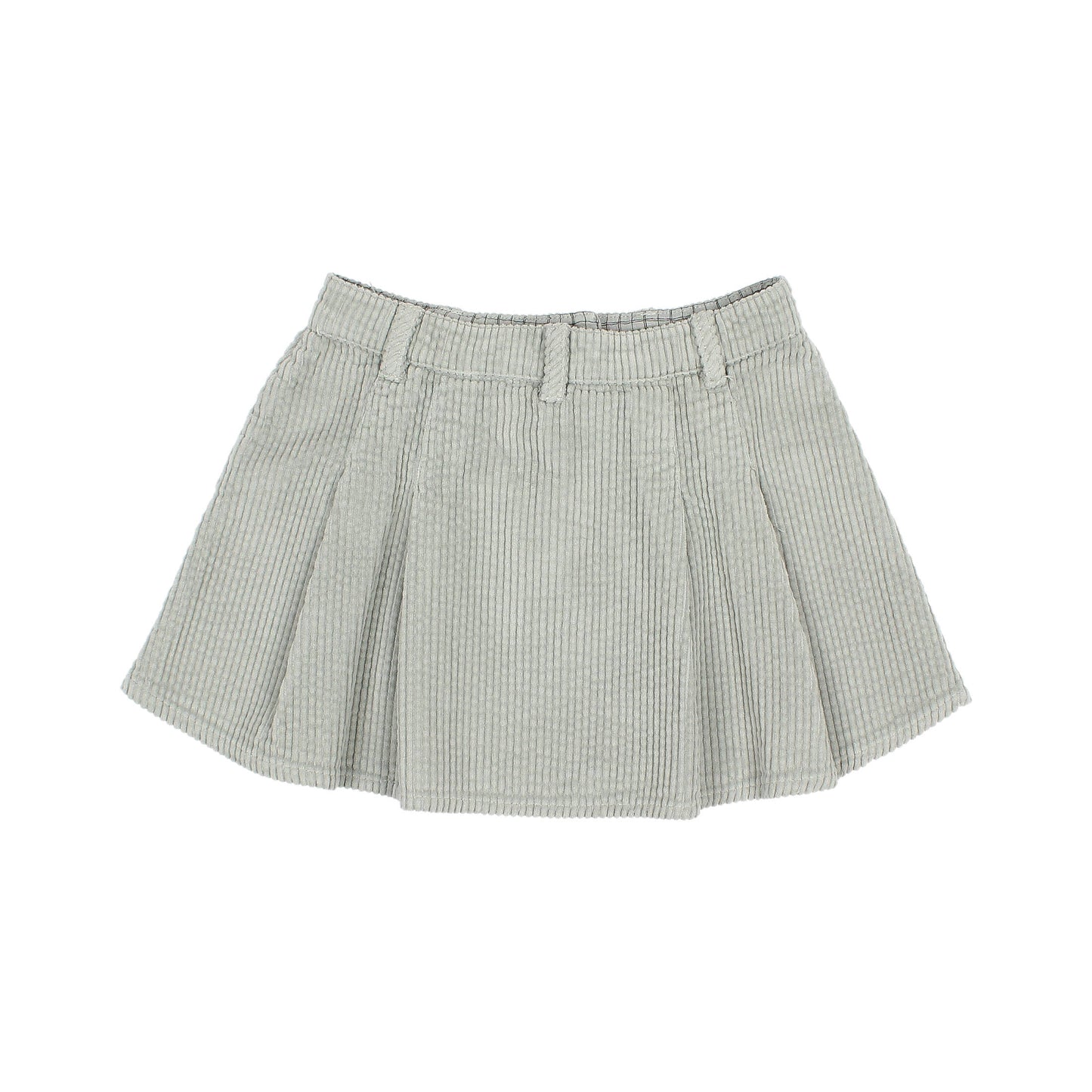 Buho Corduroy Pleated Box Skirt