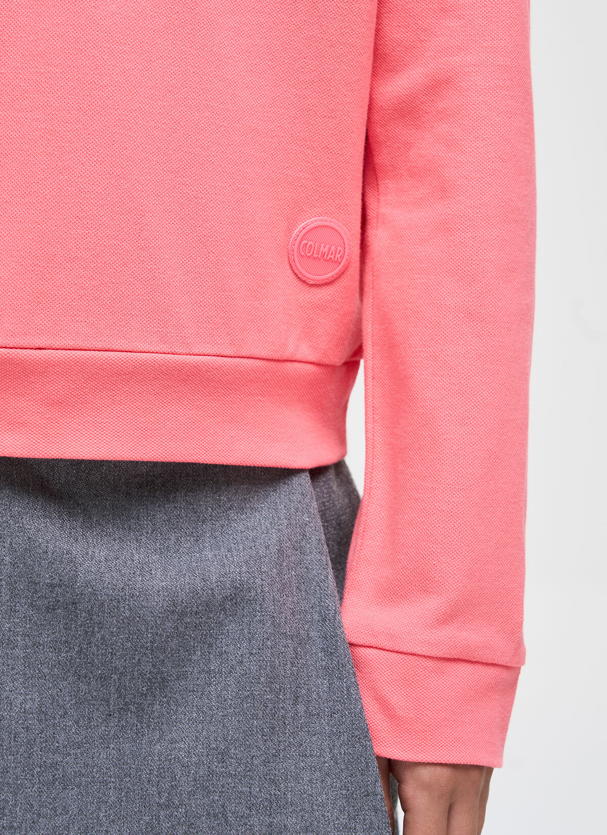 Colmar Solid Logo LS Polo T-shirt