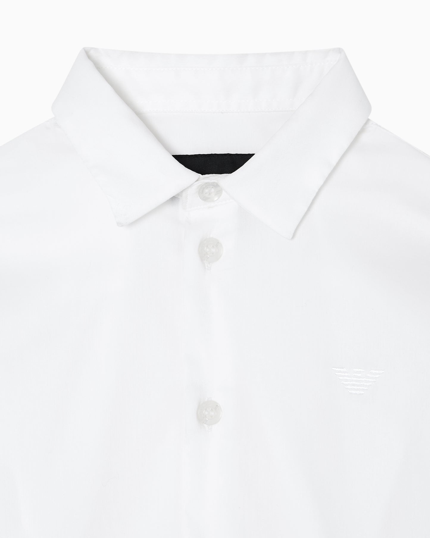 Armani Junior Essential Slim Fit Button Up Shirt