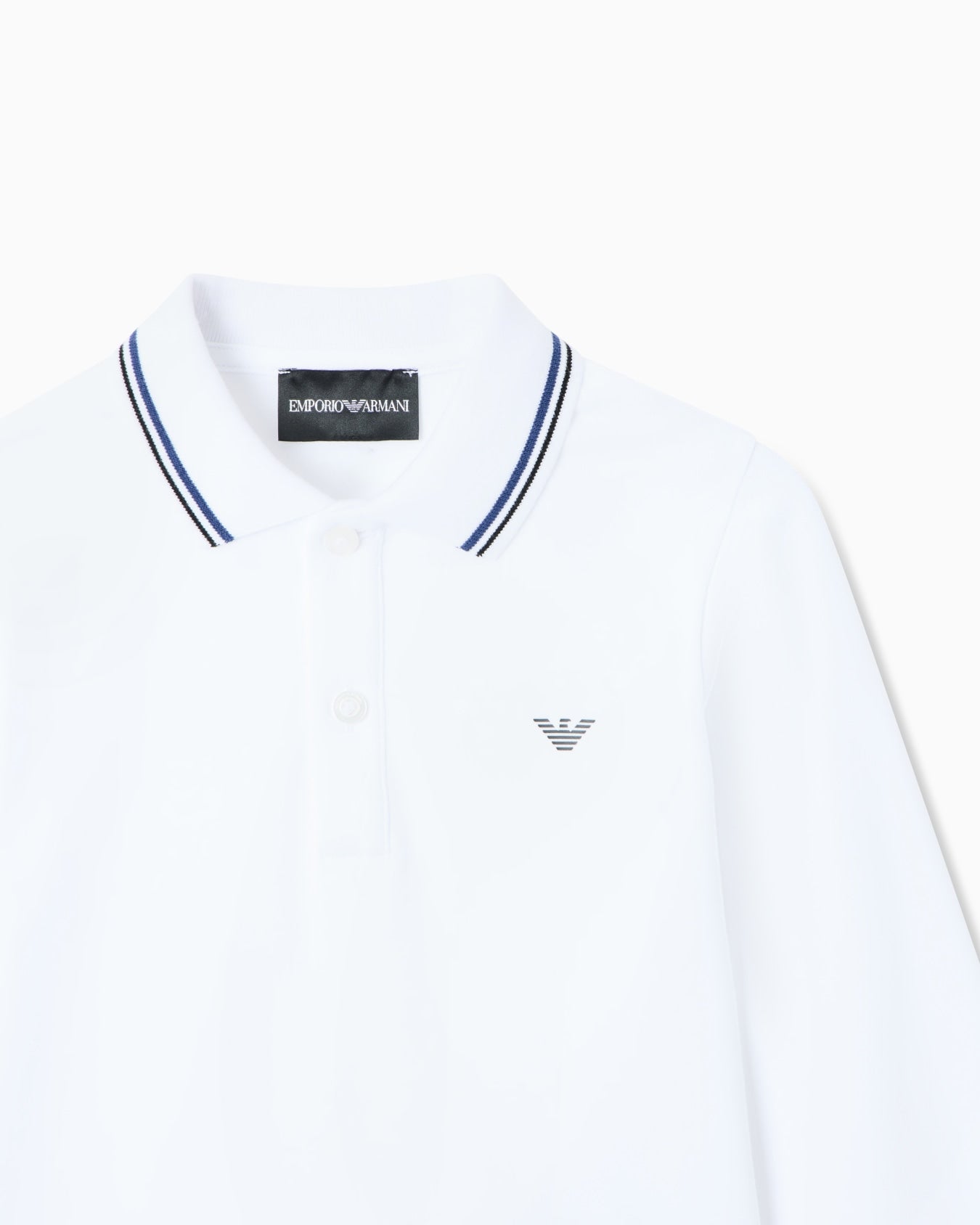 Armani Junior LS Polo Shirt