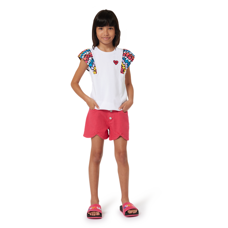 Sonia Rykiel Sleeveless Forever Heart T-shirt