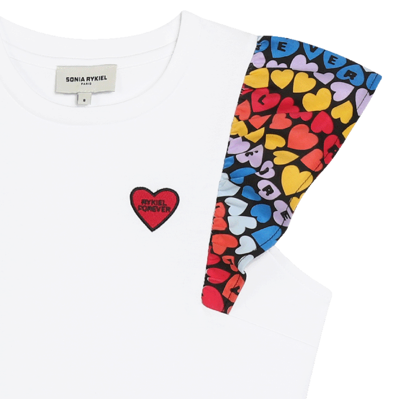 Sonia Rykiel Sleeveless Forever Heart Dress w/ Belt