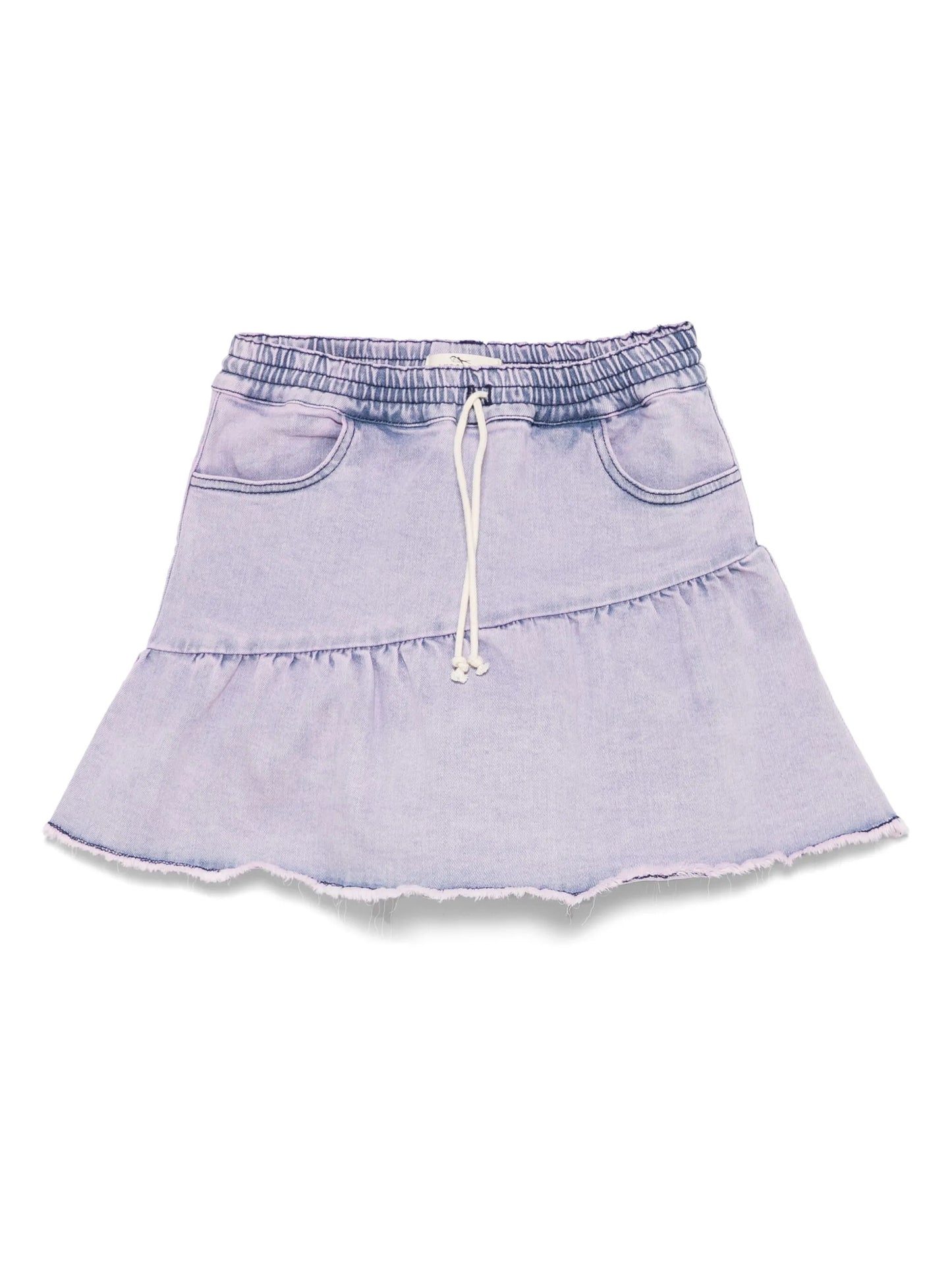 Andorine Washed Denim Skirt