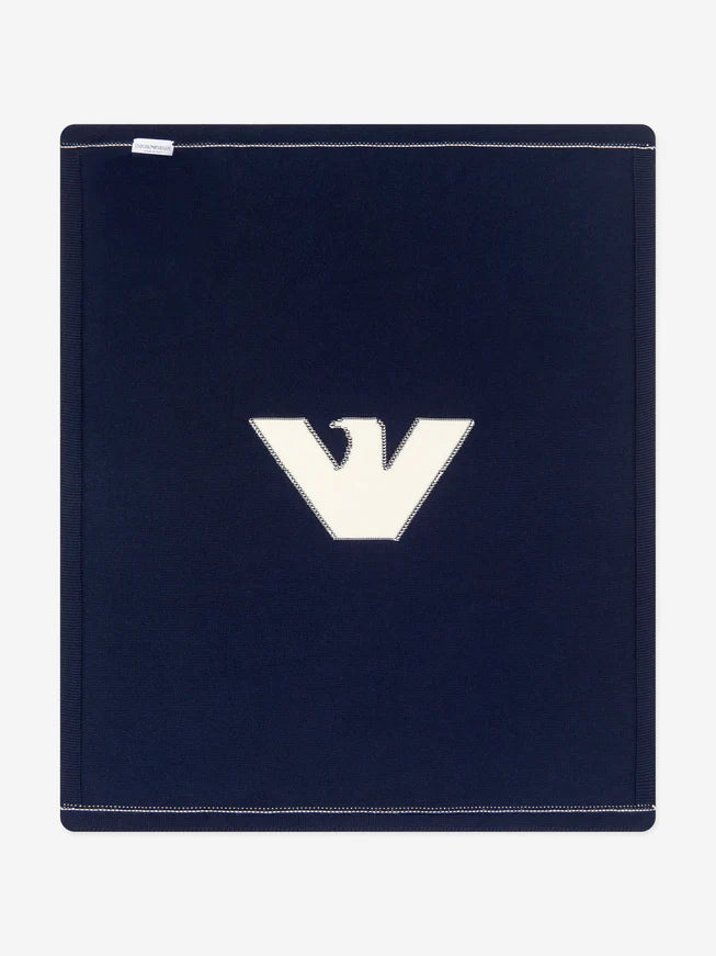 Armani Junior Baby Knit Blanket