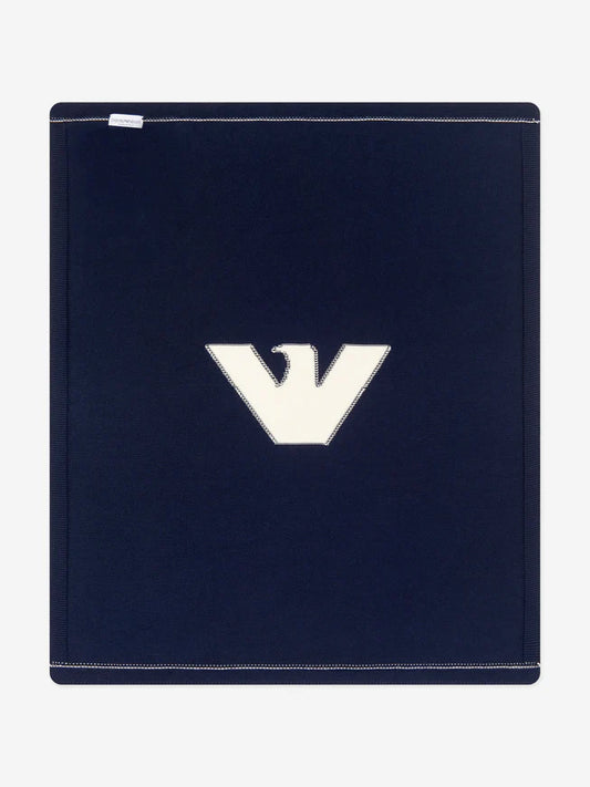 Armani Junior Baby Knit Blanket