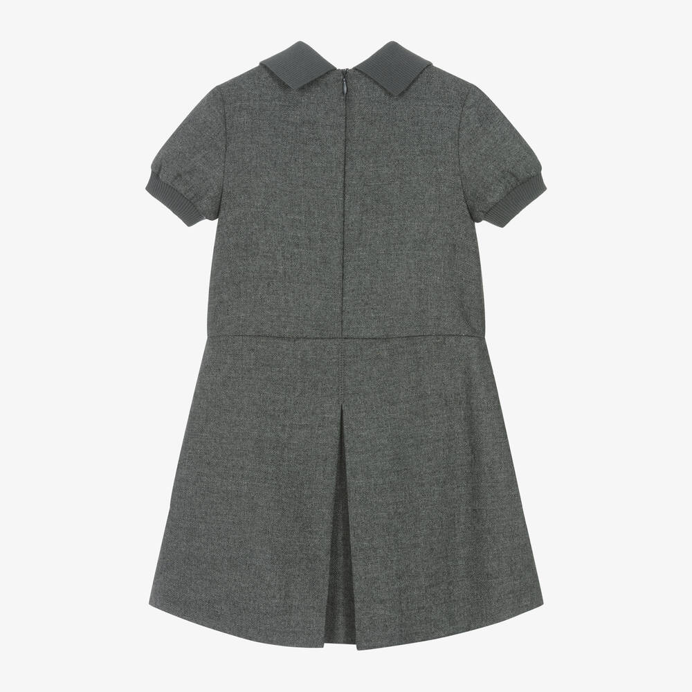 Armani Junior SS Collared Logo Dress