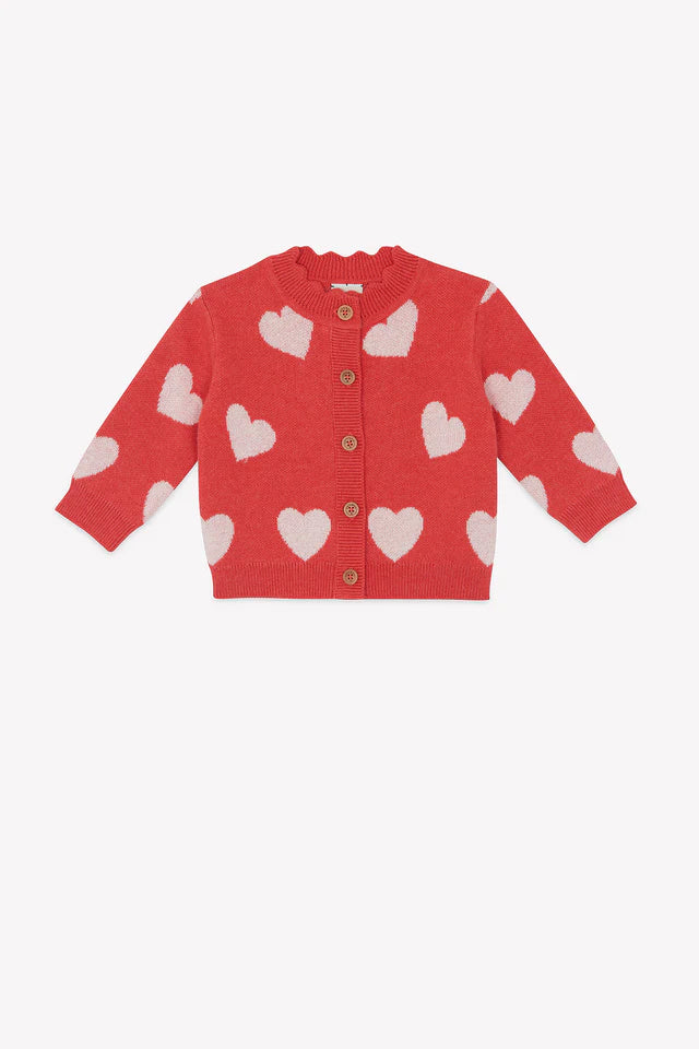 Bon Ton Mina Hearts Cardigan