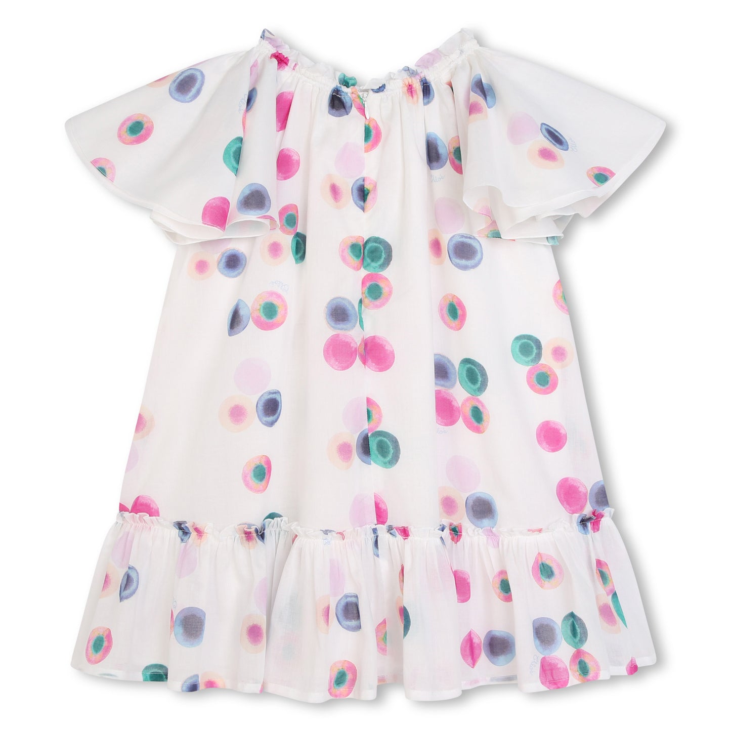 Chloe SS Water Color Spots Dress