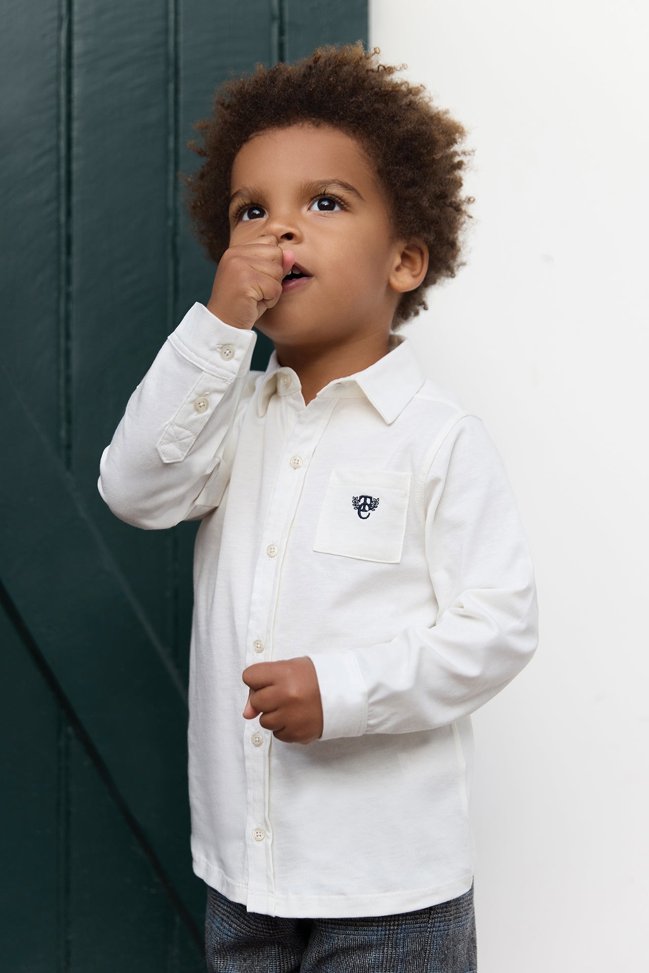 Tartine Boy's LS Button Up Shirt