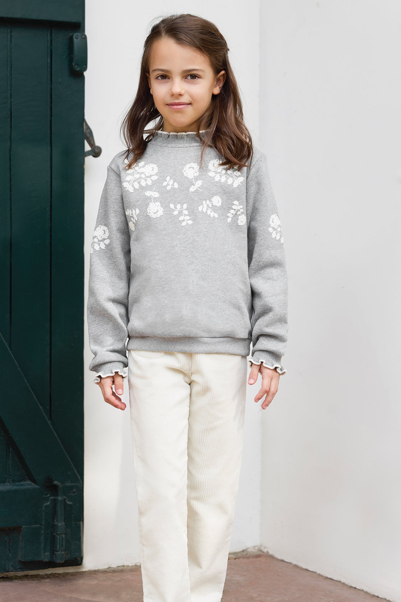 Tartine LS Embroidered Sweater