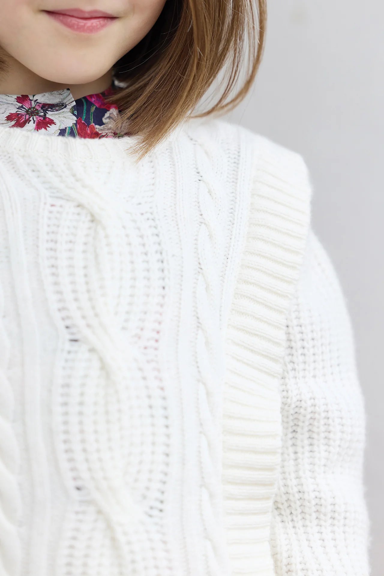 Tartine Cable Knit Pullover Sweater