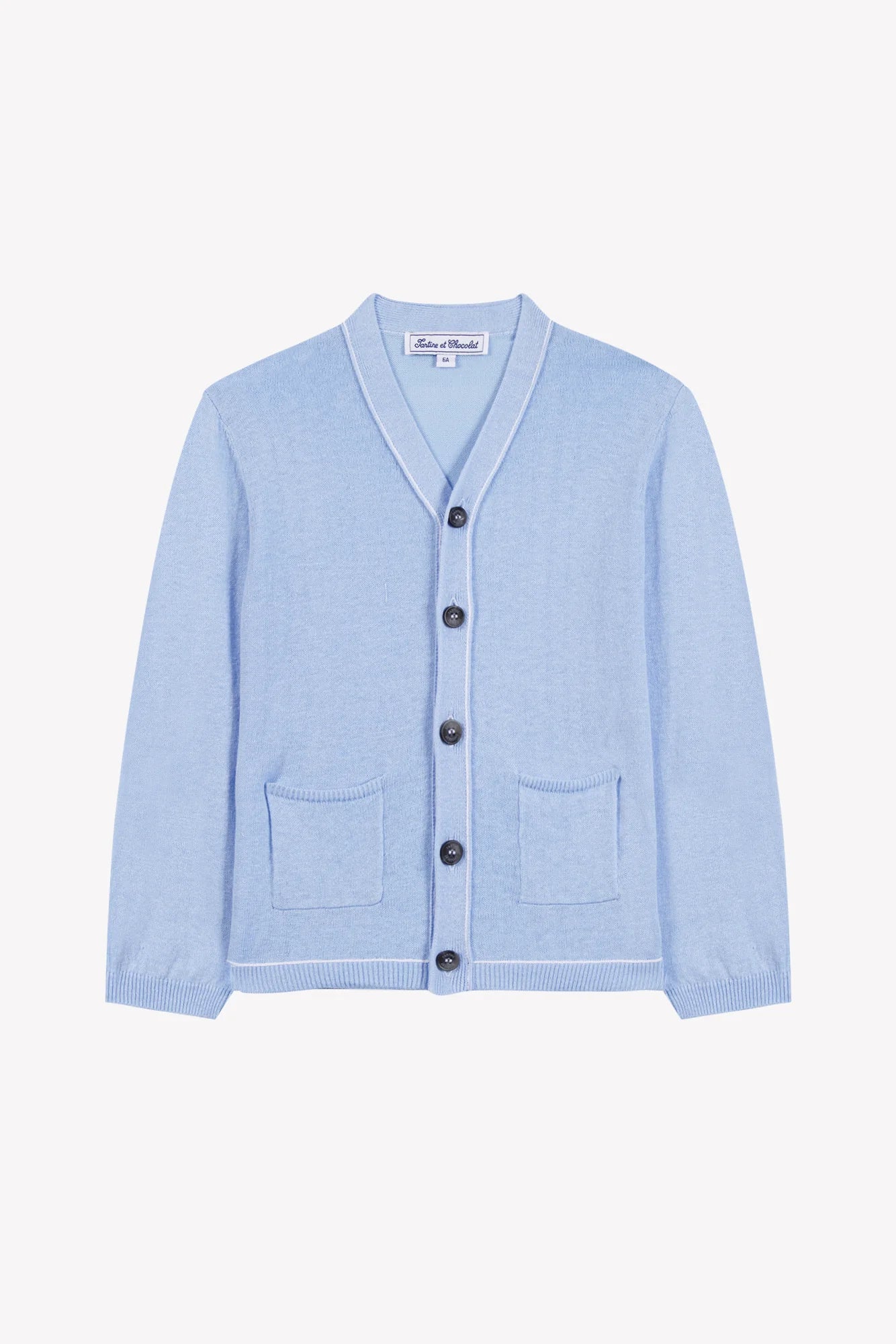 Tartine Border Outline Cardigan