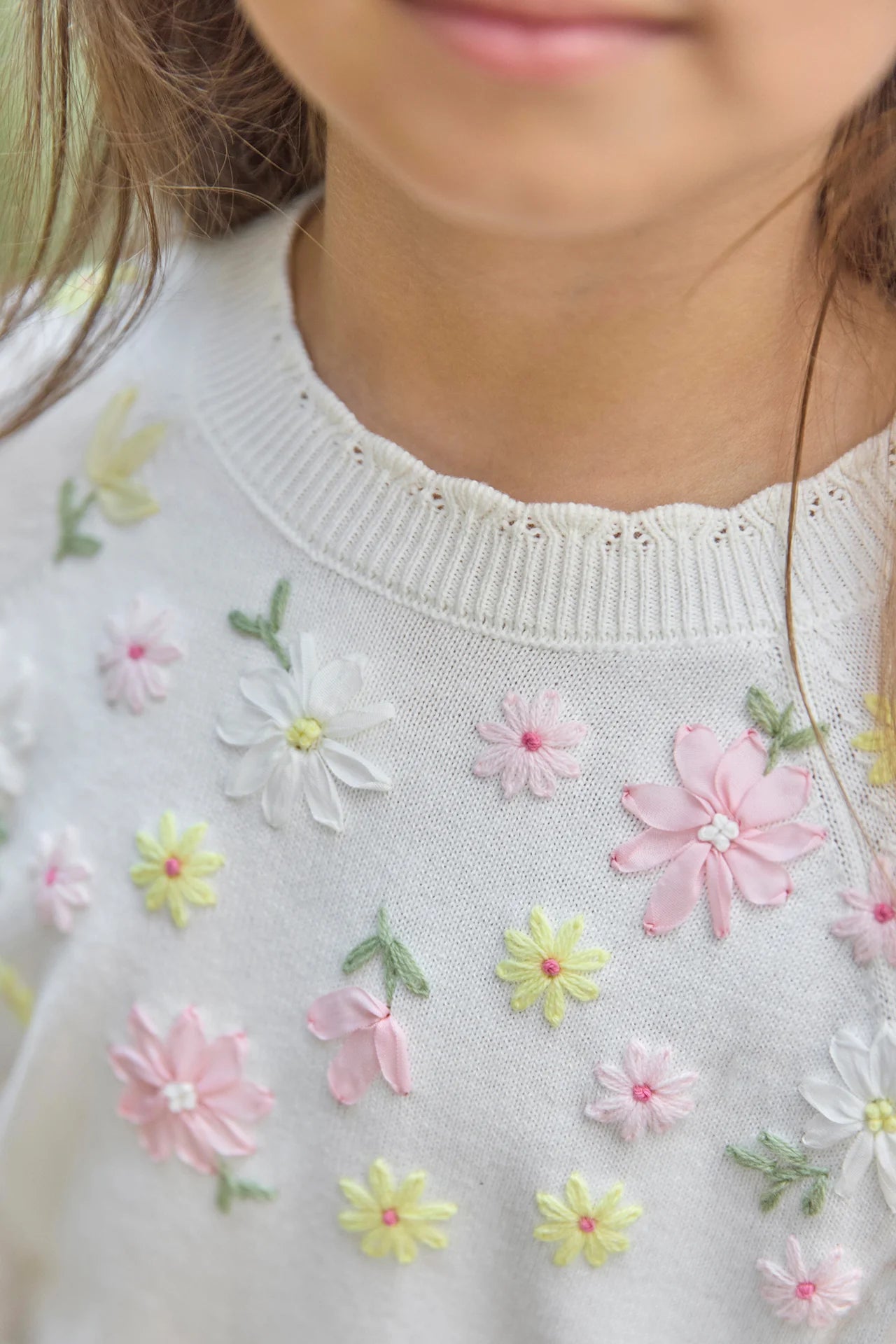 Tartine Flower Detail Sweater