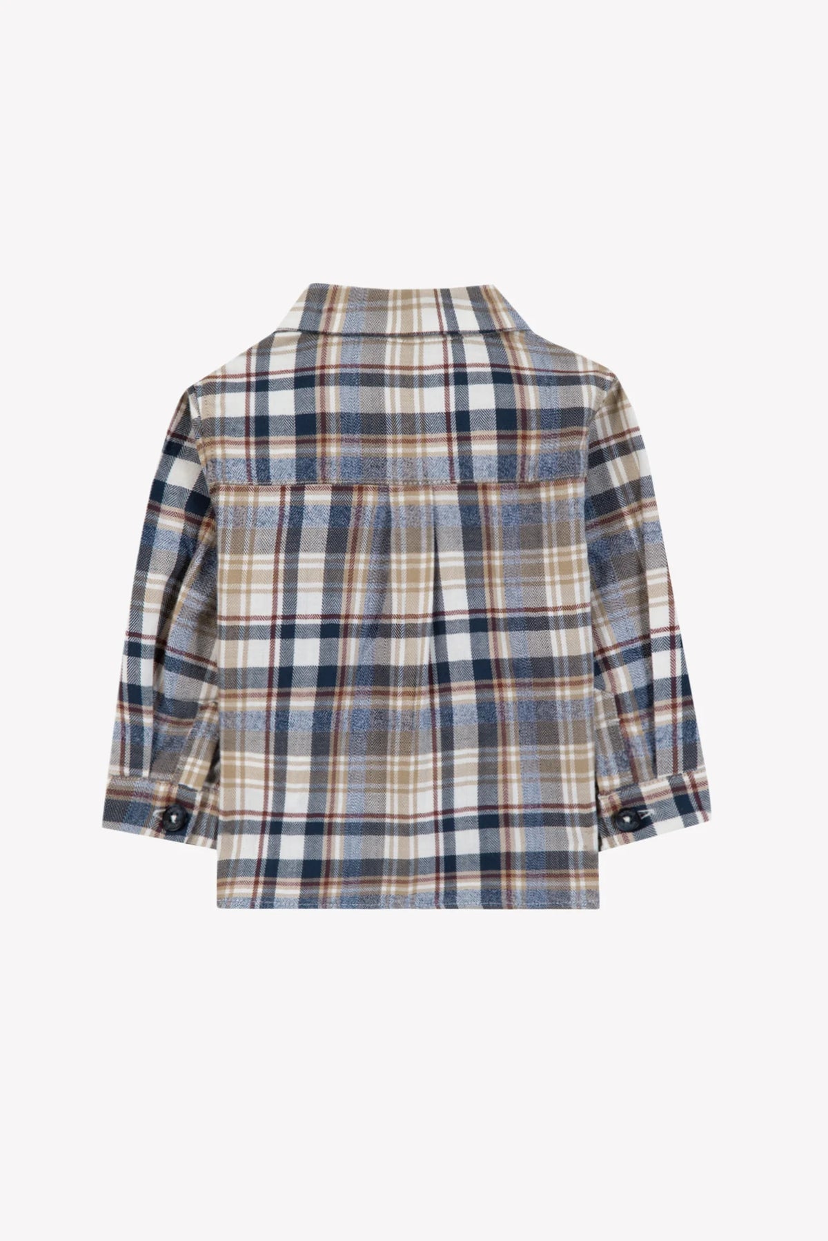 Tartine Plaid Flannel Button Up Shirt