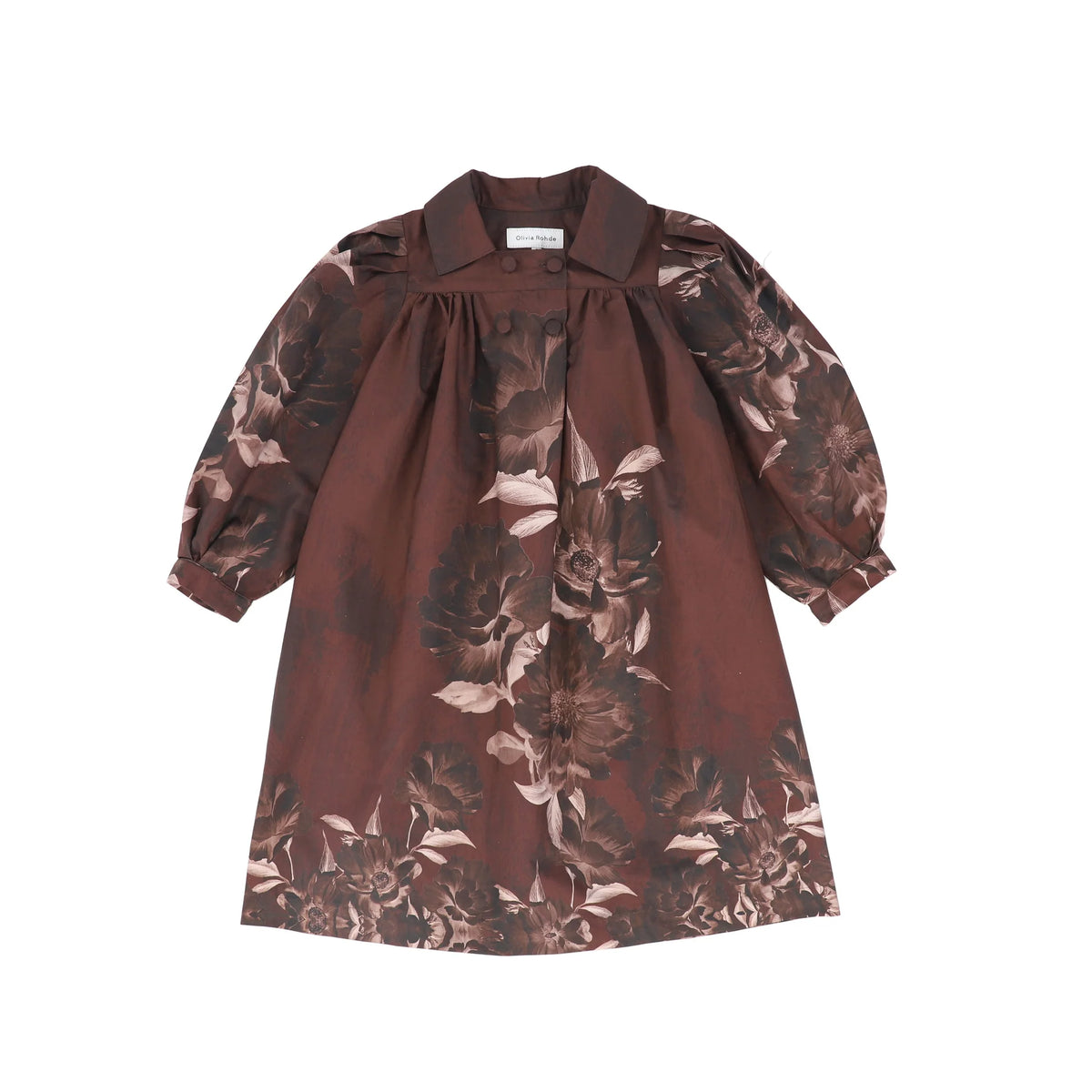 Olivia Rohde LS Floral Print Dress