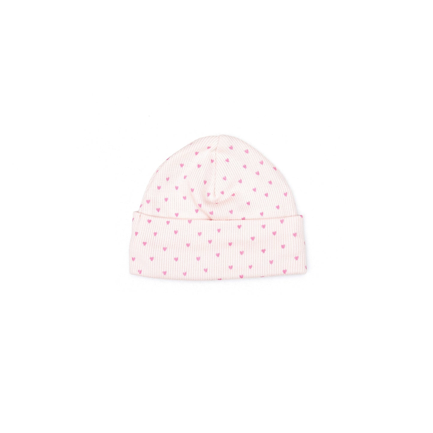 Tun Tun Baby Ribbed Hearts Hat