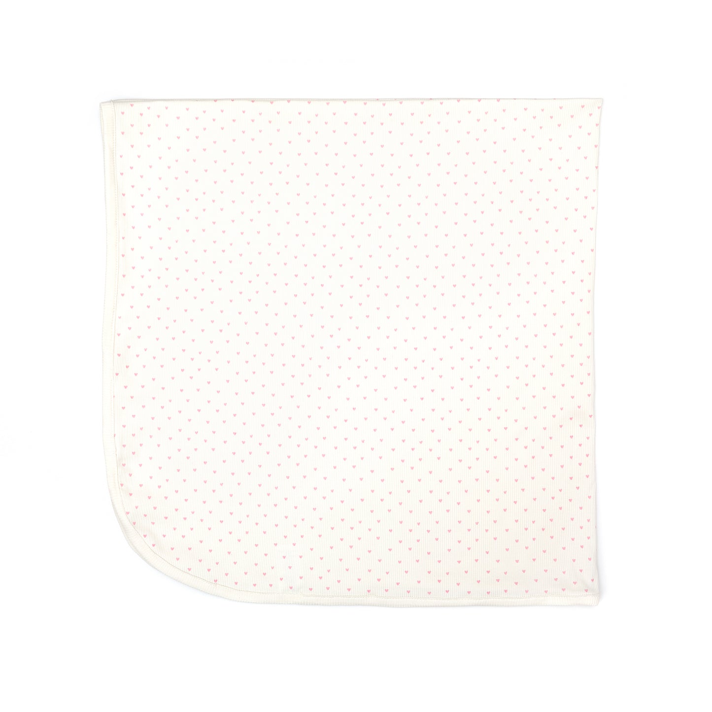 Tun Tun Baby Ribbed Hearts Blanket