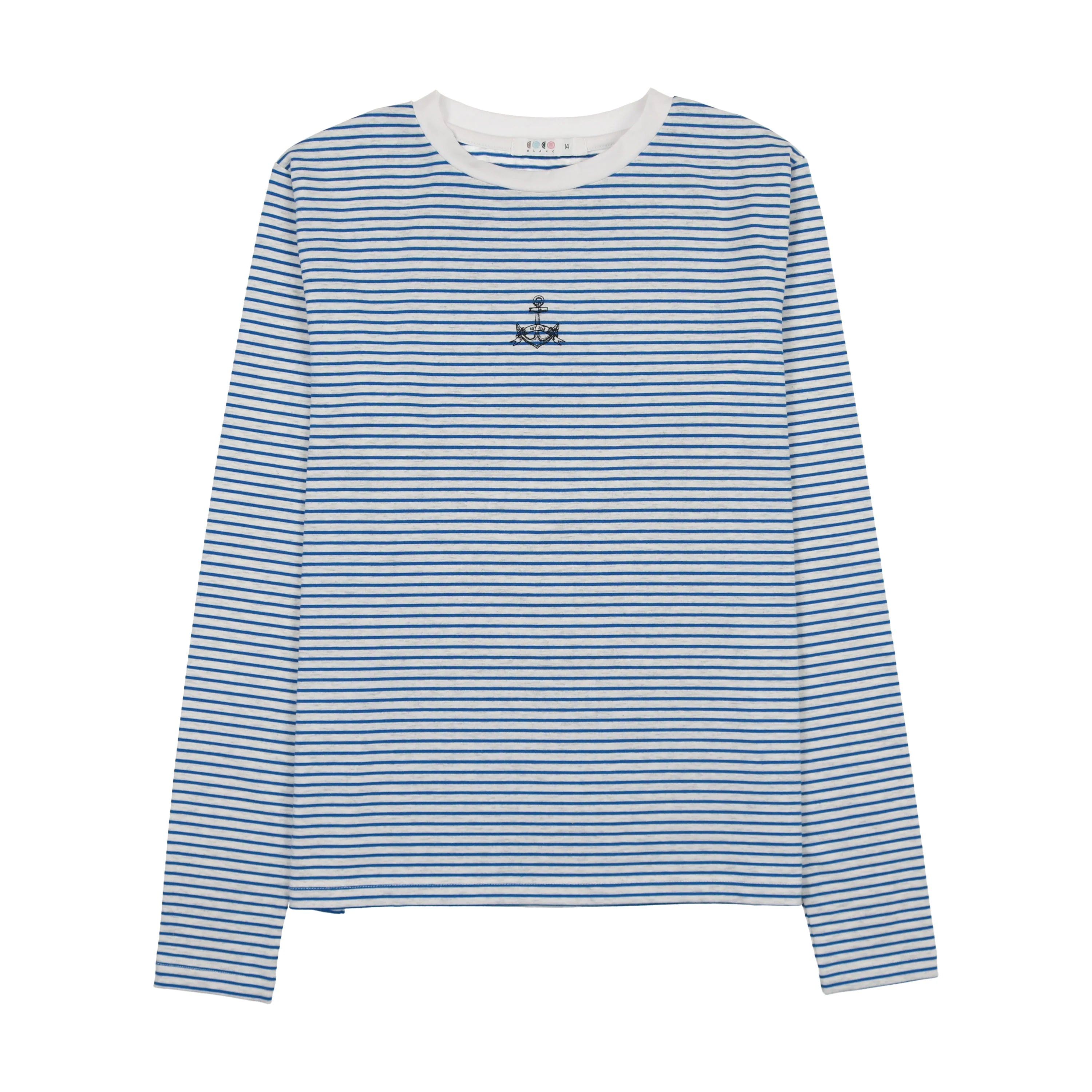 Coco Blanc Striped LS T-Shirt – TuesdaysChild.com Coco Blanc Striped LS T-Shirt – TuesdaysChild.com