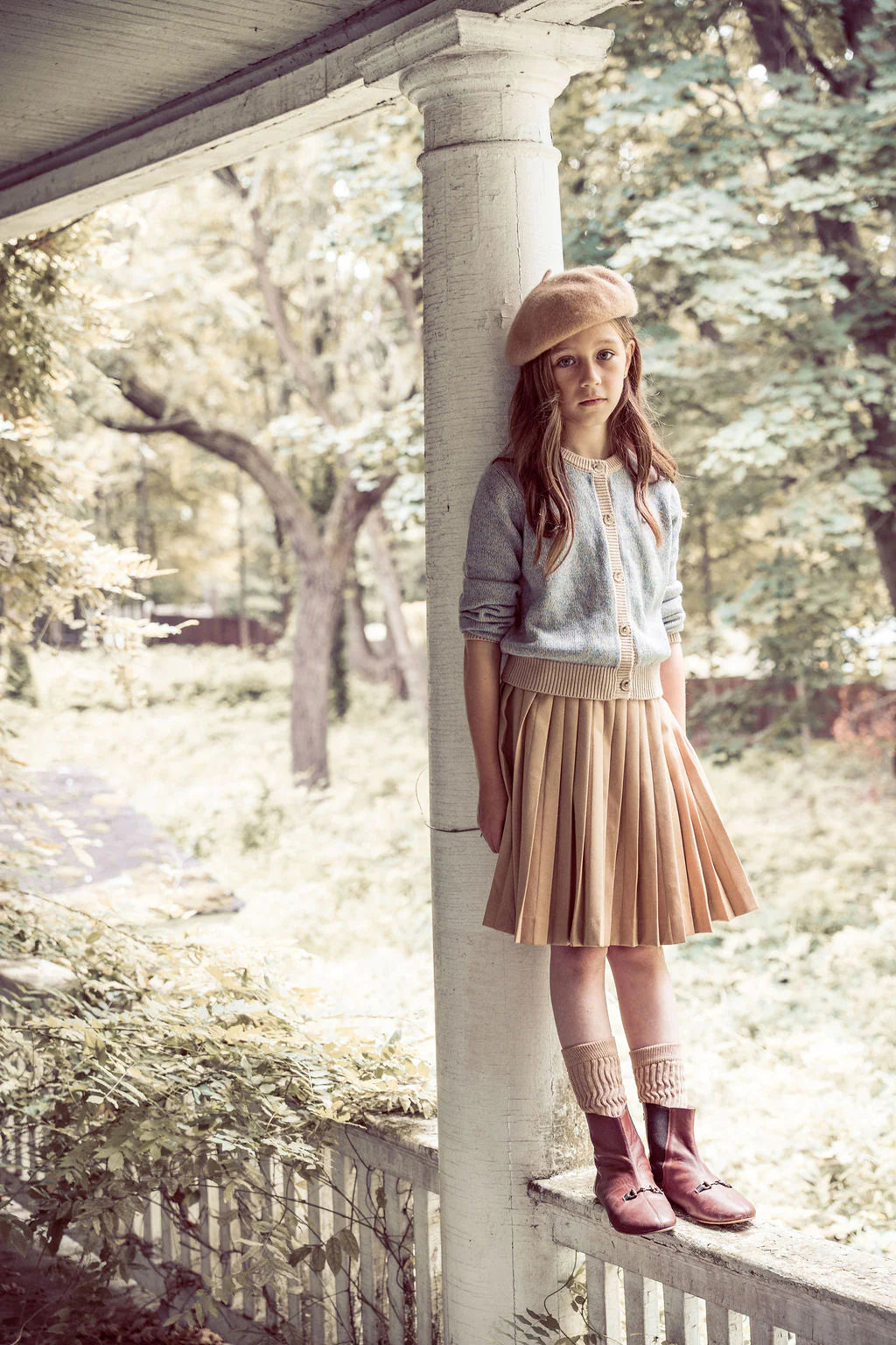 Coco Blanc Speckled Cardigan