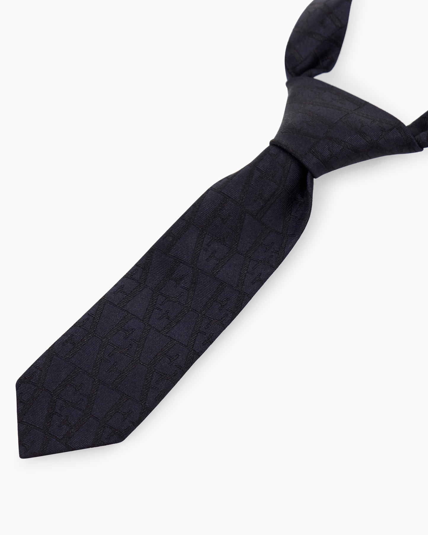 Armani Junior Boy's AOP Logo Tie