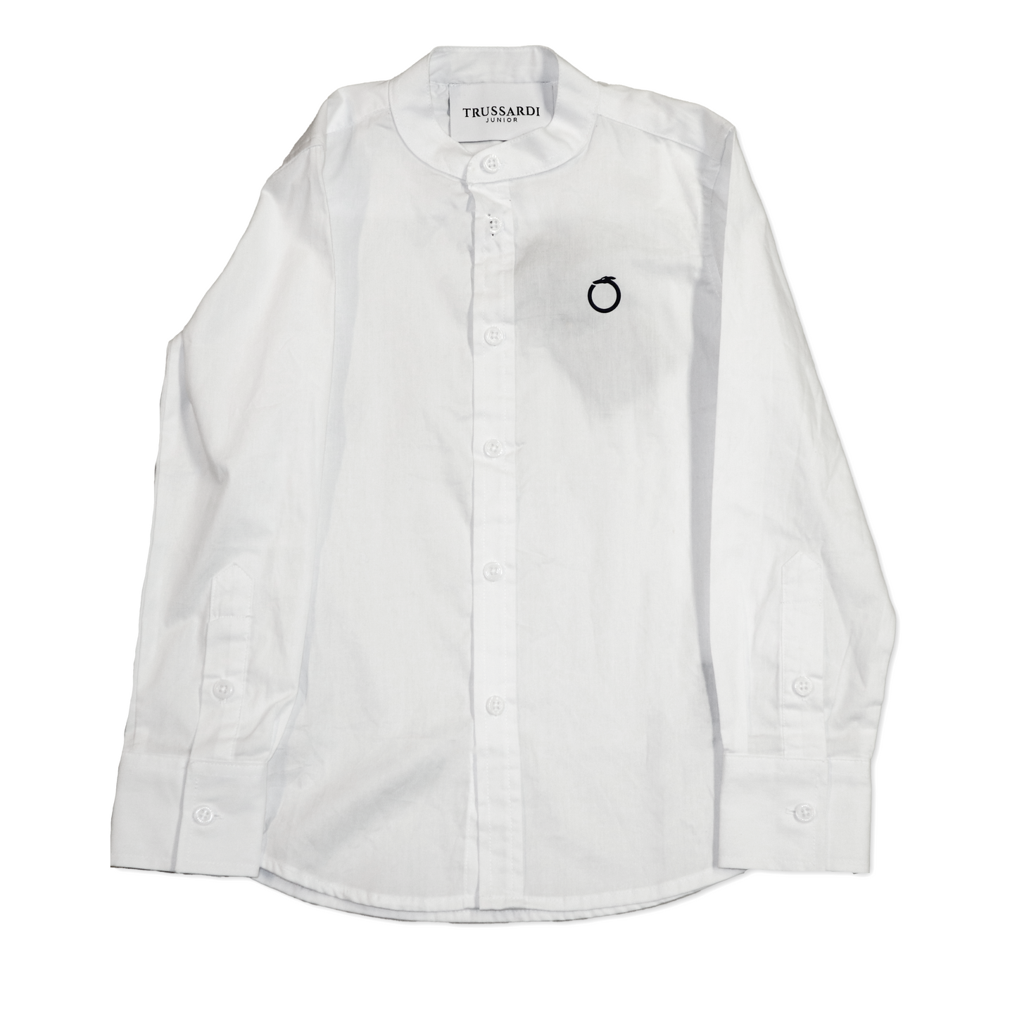 Trussardi Collarless LS Button Up Shirt