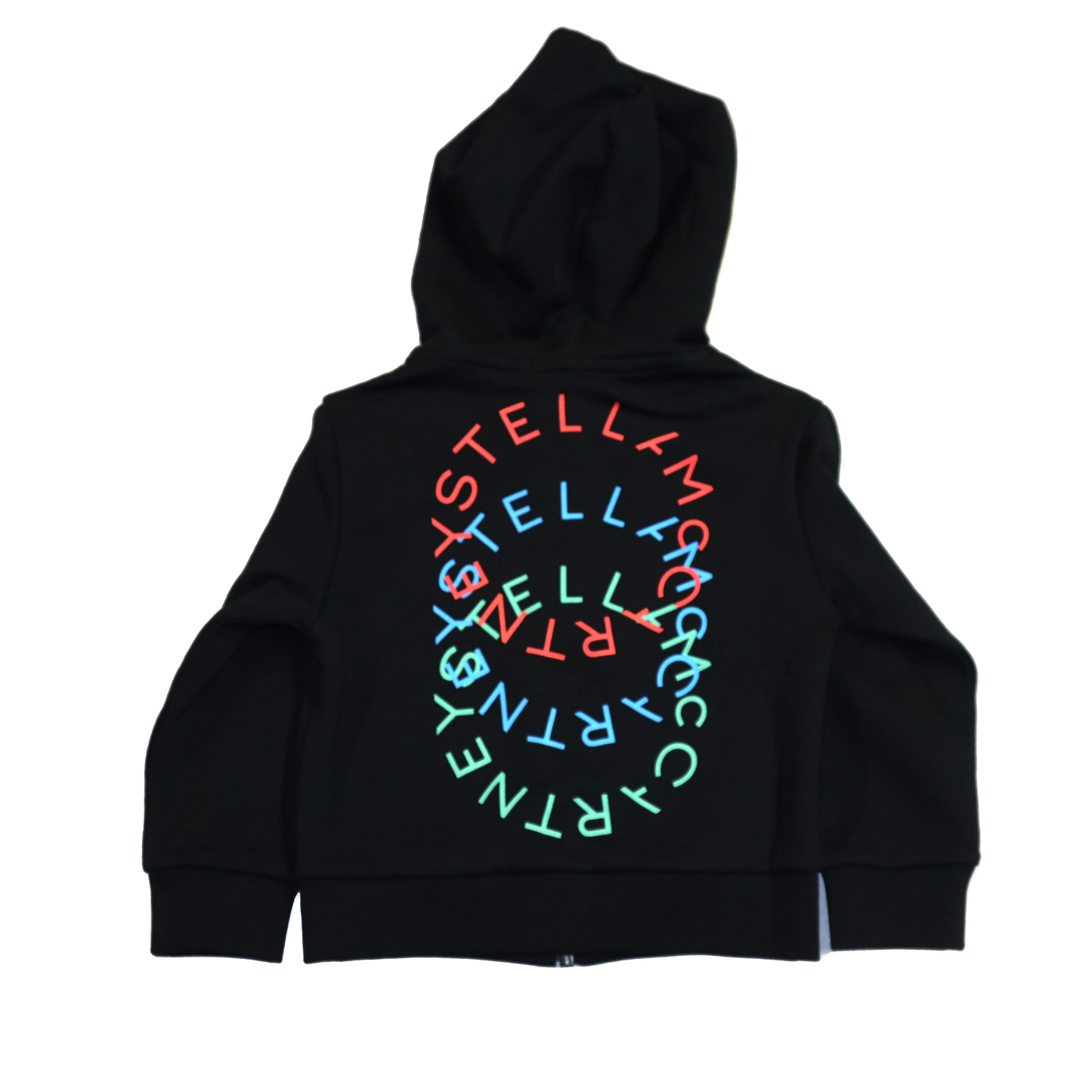 Stella McCartney Boys Zip Logo Circle Print Hoodie