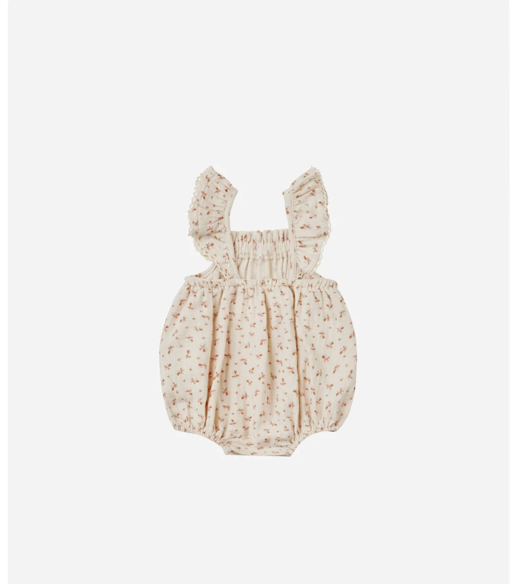 Quincy Mae Bonnie Romper & Bonnet Outfit