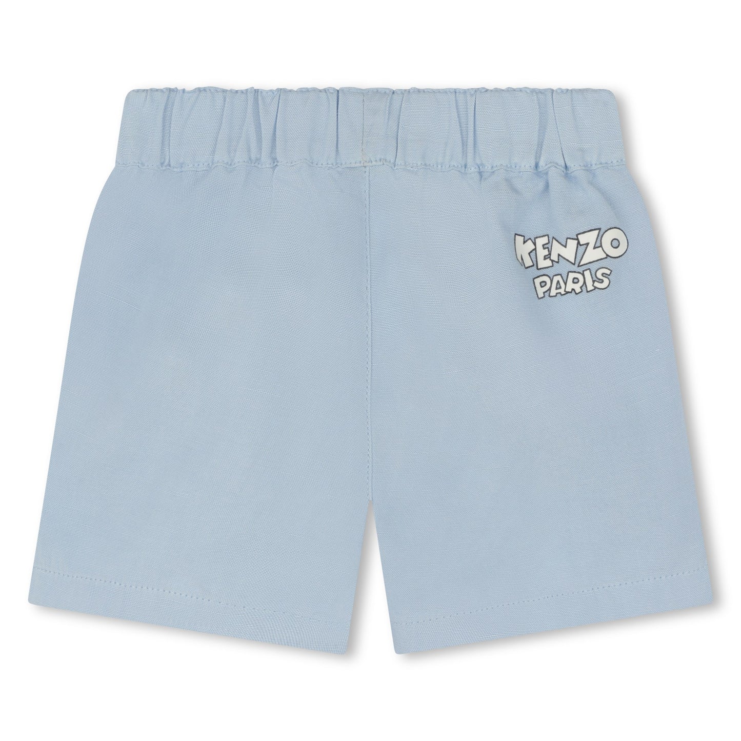 Kenzo Bermuda Shorts w/ Logo Print