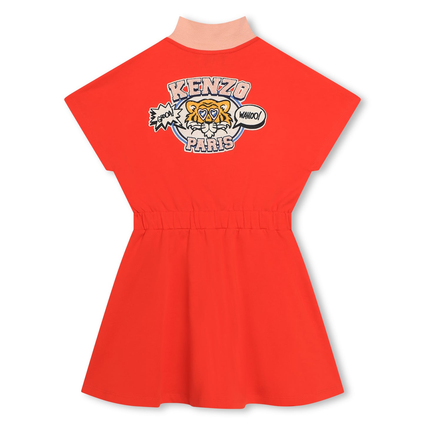 Kenzo SS Zip Up Dress w/ Terry 'K' Logo