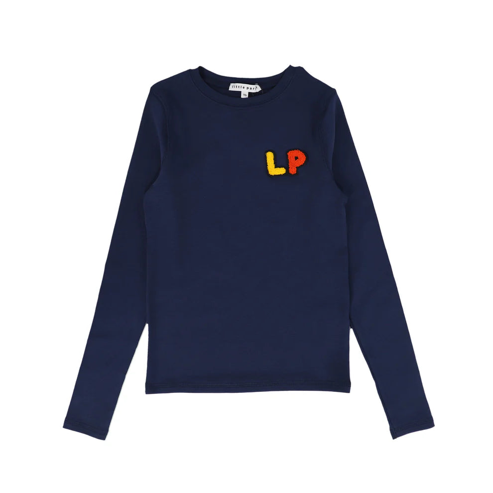 Little Parni LS Terry Logo T-shirt