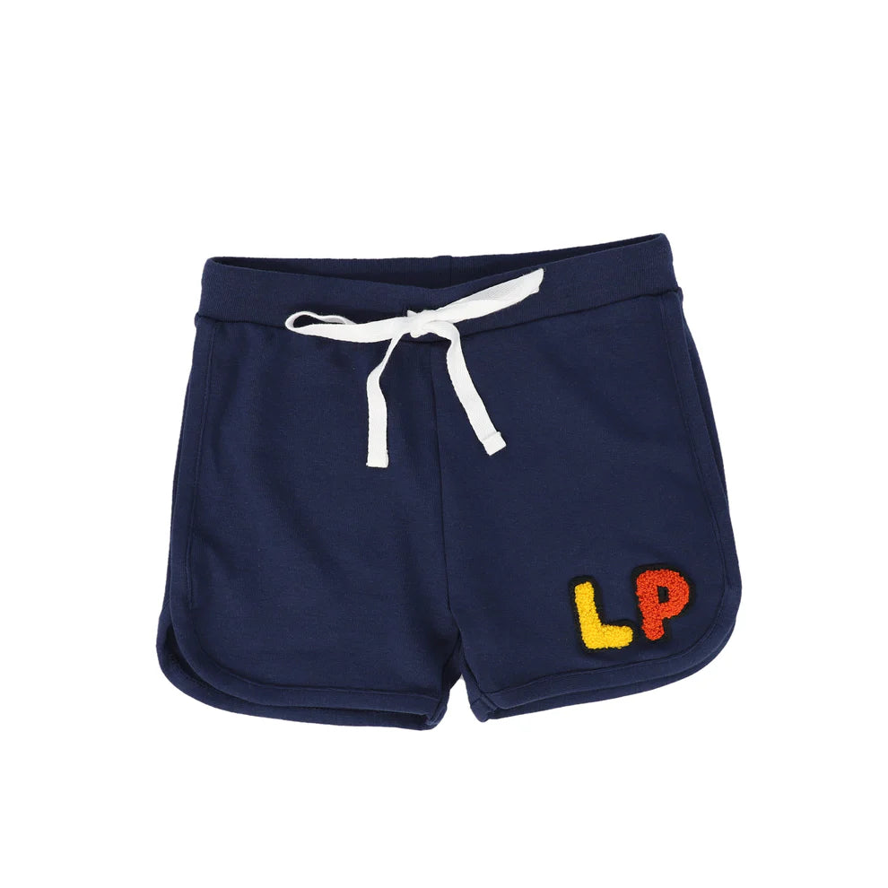 Little Parni SS Terry Logo T-shirt & Short Outfit