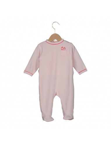 Les Lutins Fancy Lutin Velour Footie
