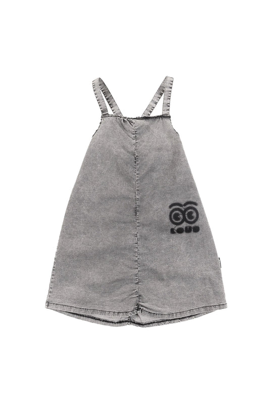 Loud Apparel Sleevless Denim Learn Dress | Tuesday's Child