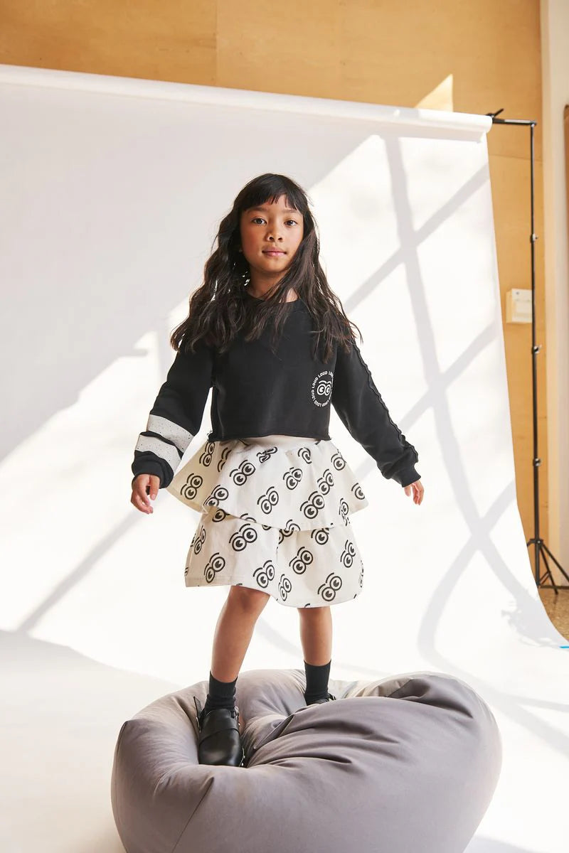 Loud Apparel Nurture Panneled Skirt