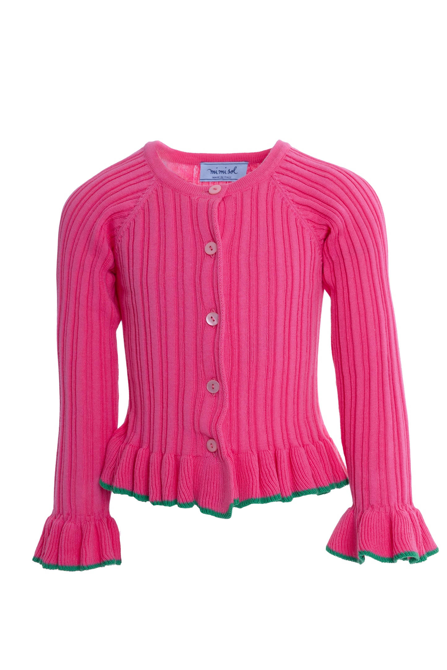 Mimisol Ruffled Cardigan