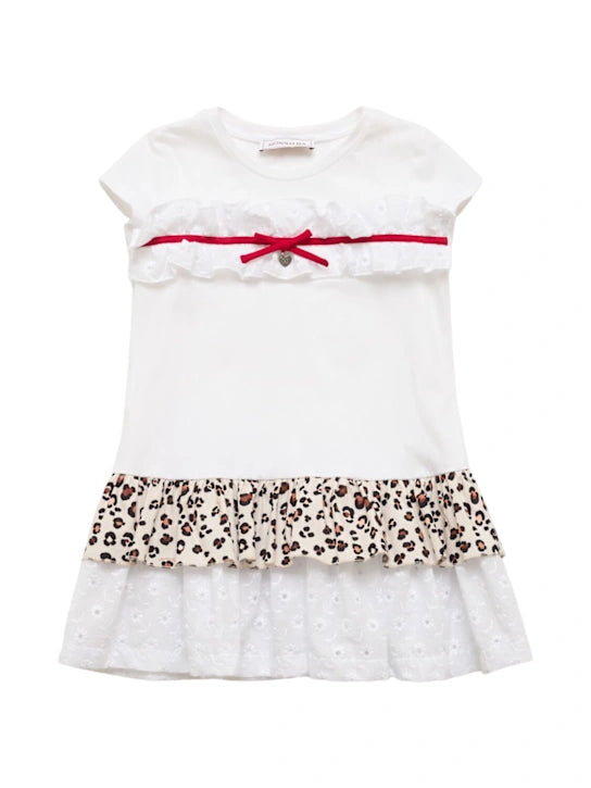 Monnalisa Free Time Jersey Ruffle Dress