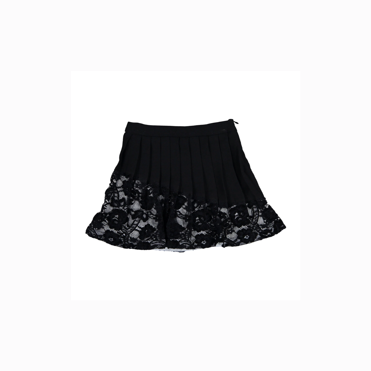Mimisol Crepe Lace Pleated Skirt | Tuesday's Child
