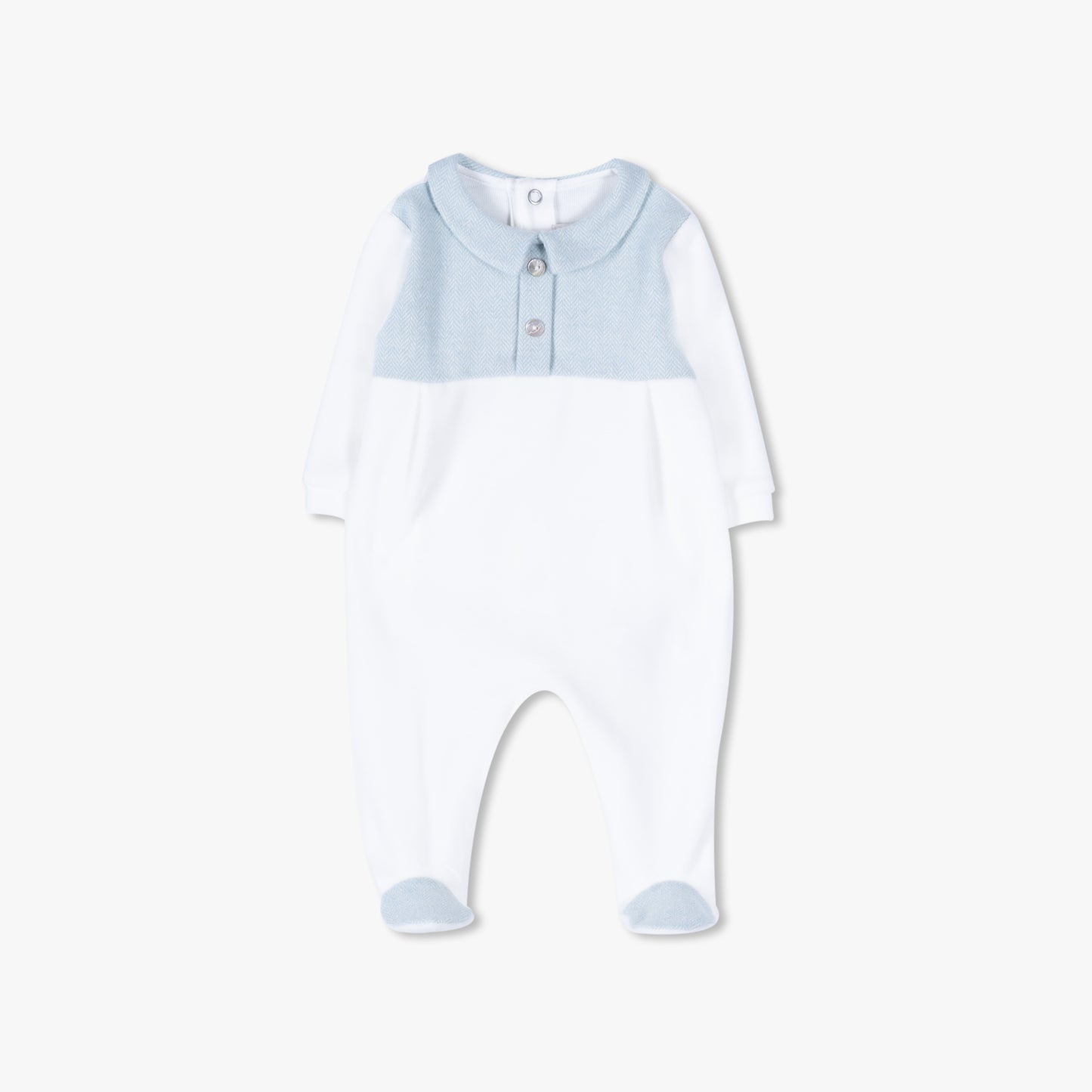 Purete du Babe Polo Velour Deep Lake Footie