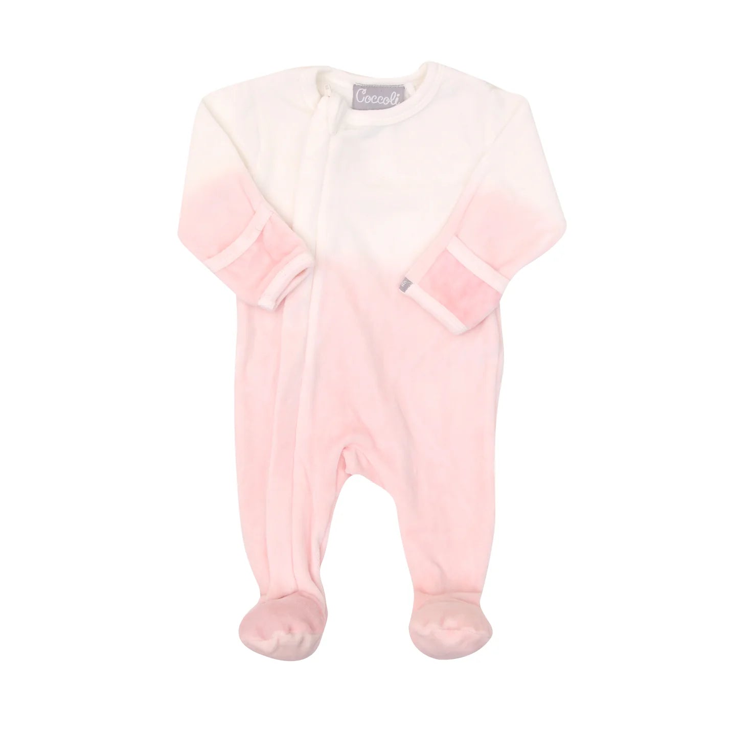 Coccoli 3Pc Dip Dye Velour Baby Set