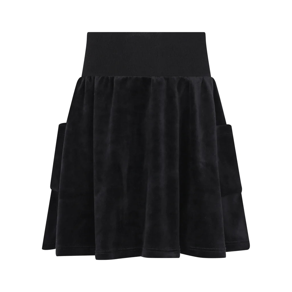 Little Parni Velour Skirt