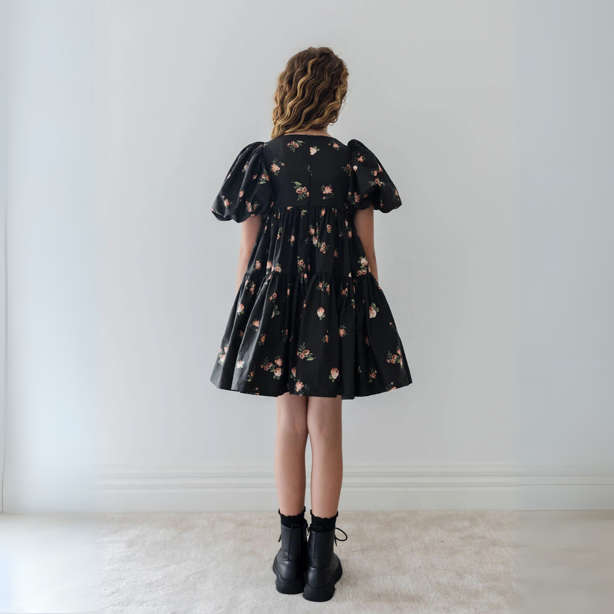 Petite Amalie Rosebud Poplin Dress | Tuesday's Child